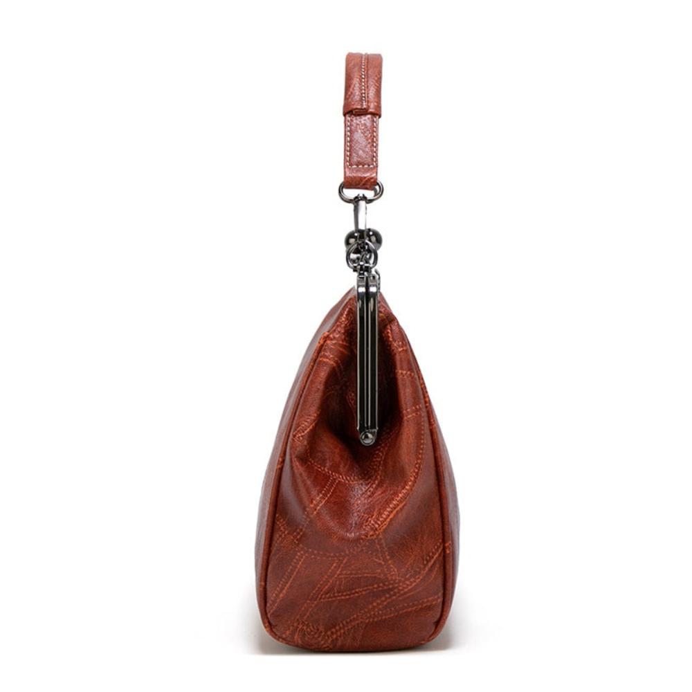 Mila | Vintage torba ponadczasowa z eleganckim zapięciem na klapkę