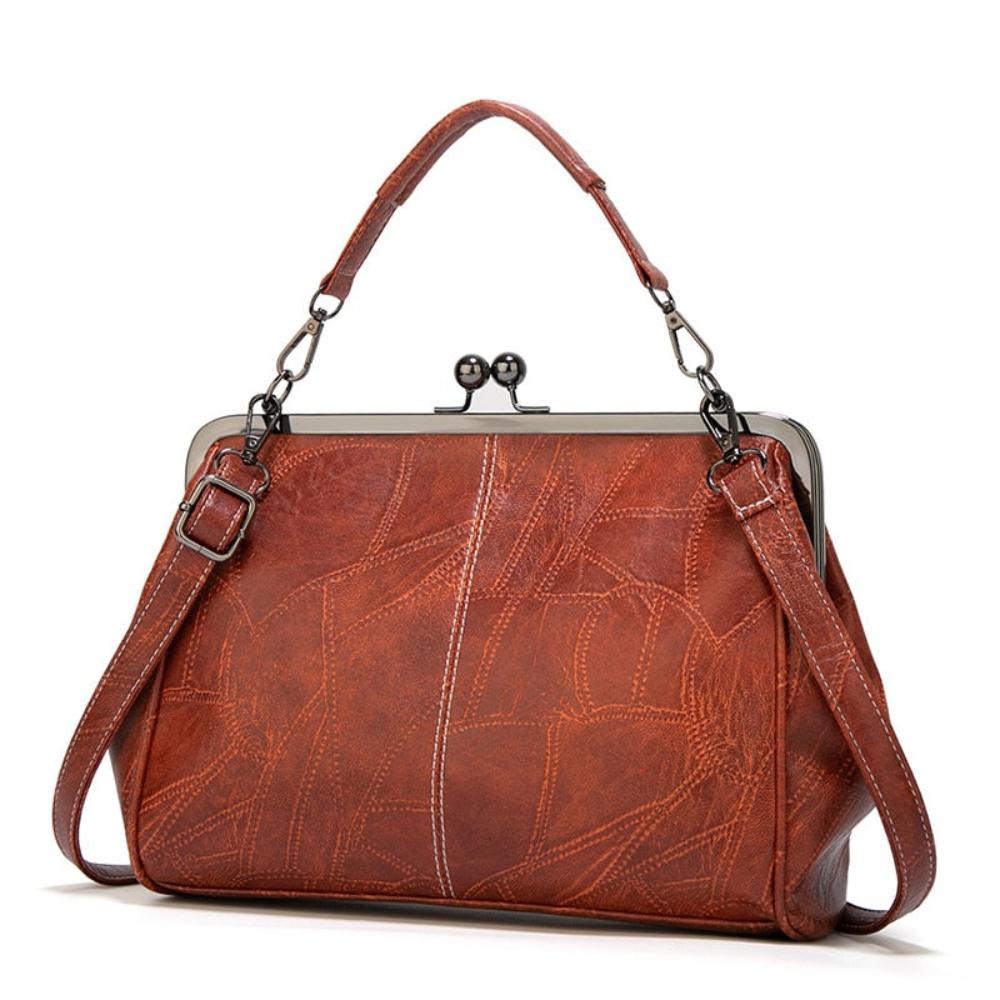 Mila | Vintage torba ponadczasowa z eleganckim zapięciem na klapkę
