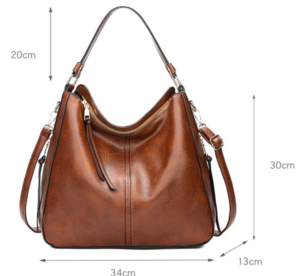 Romy | Elegancka Skórzana Torebka