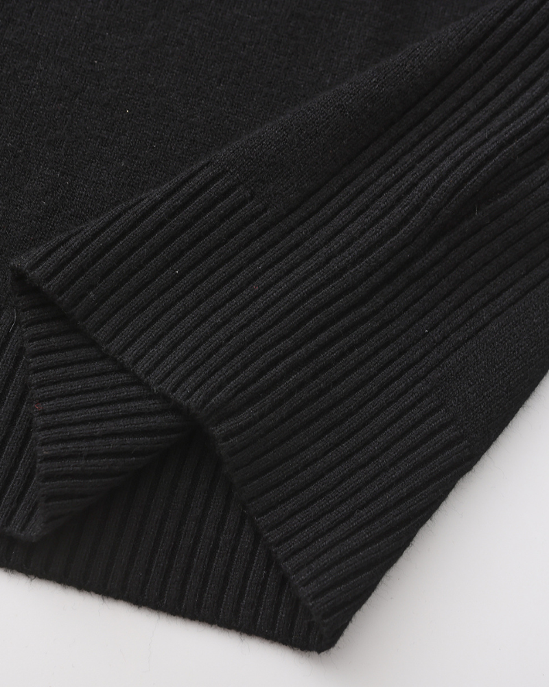 René™ | Sweter z Golfem z Wełny Merino