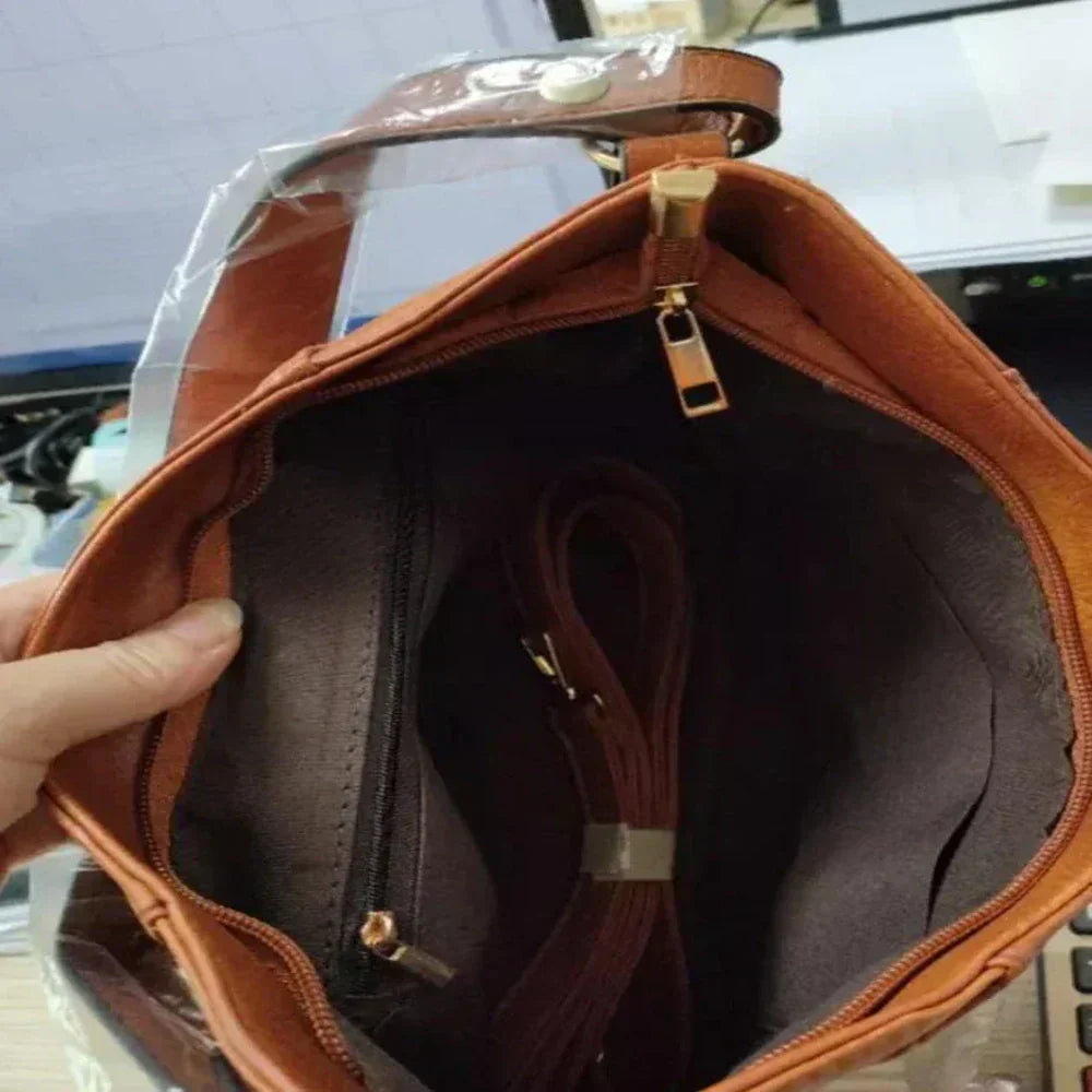 Tessa | Vintage torba na ramię o klasycznym i ponadczasowym designie
