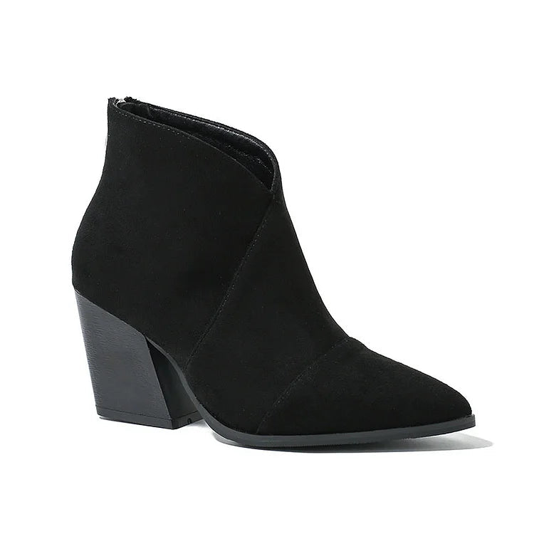 Céline™ | Eleganckie botki z zamszu