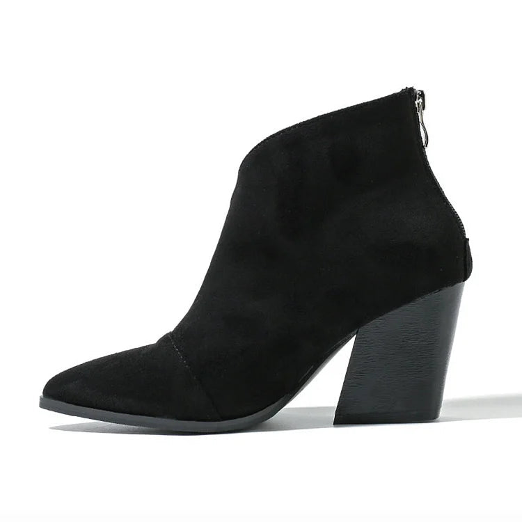 Céline™ | Eleganckie botki z zamszu