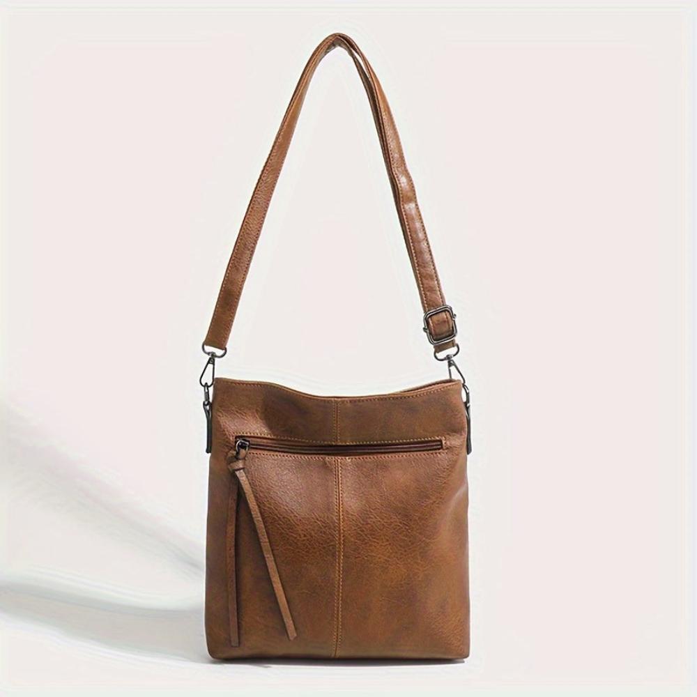 Lina | Vintage torba na ramię w wzór szachownicy