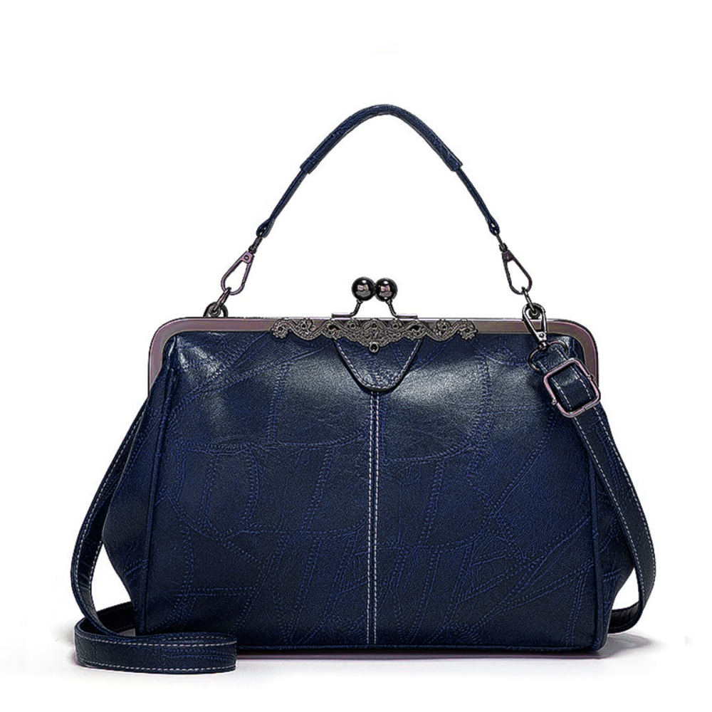 Mila | Vintage torba ponadczasowa z eleganckim zapięciem na klapkę