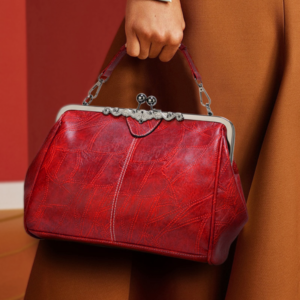 Mila | Vintage torba ponadczasowa z eleganckim zapięciem na klapkę