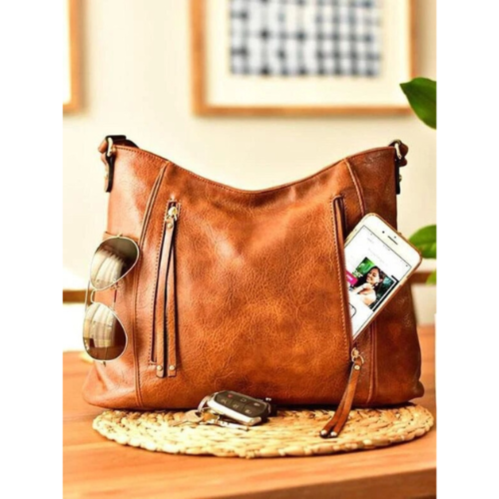 Tessa | Vintage torba na ramię o klasycznym i ponadczasowym designie