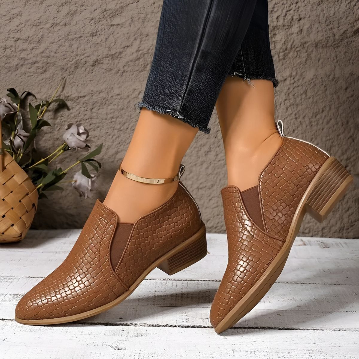 Alexia™ | Skórzane Buty Oxford Ortopedyczne