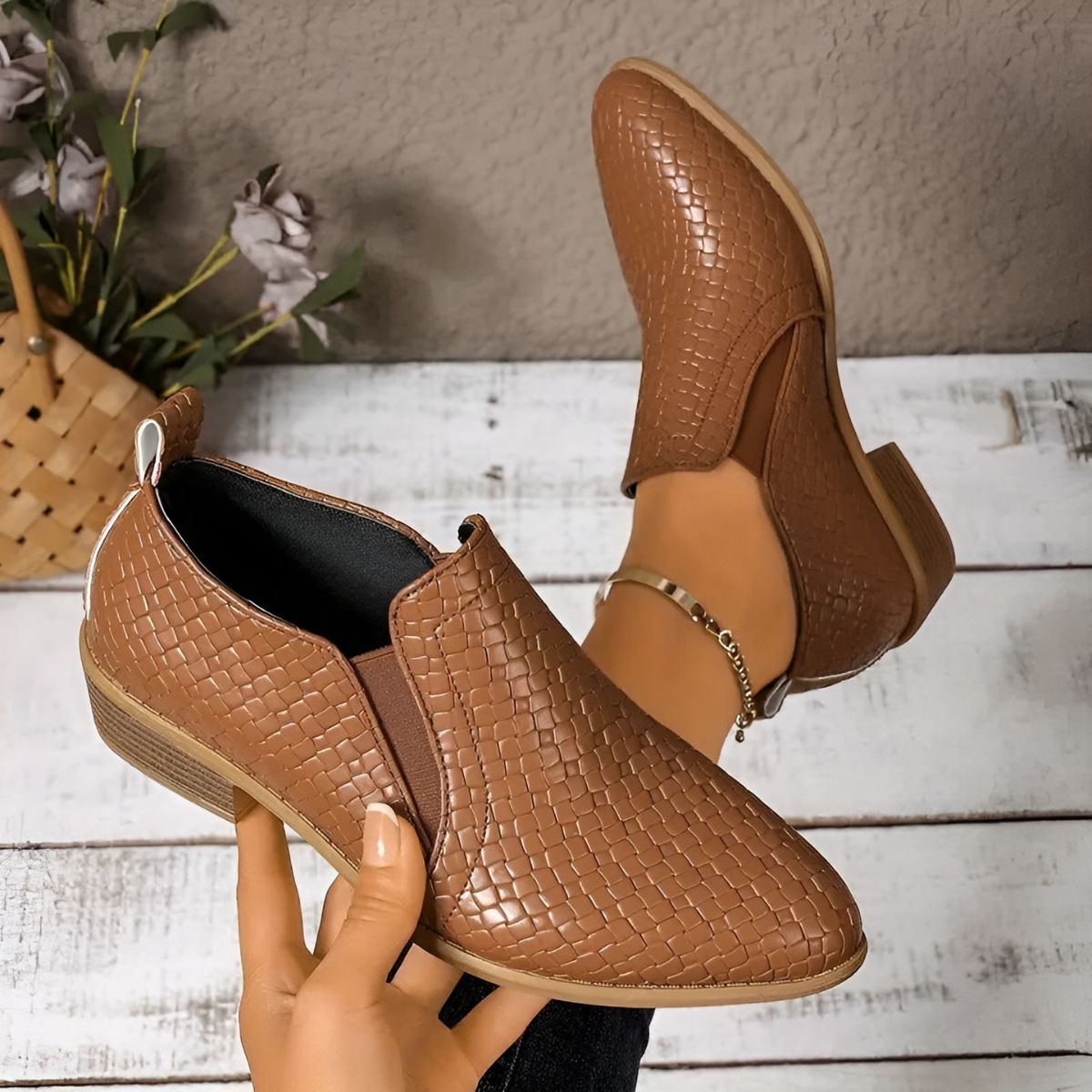 Alexia™ | Skórzane Buty Oxford Ortopedyczne