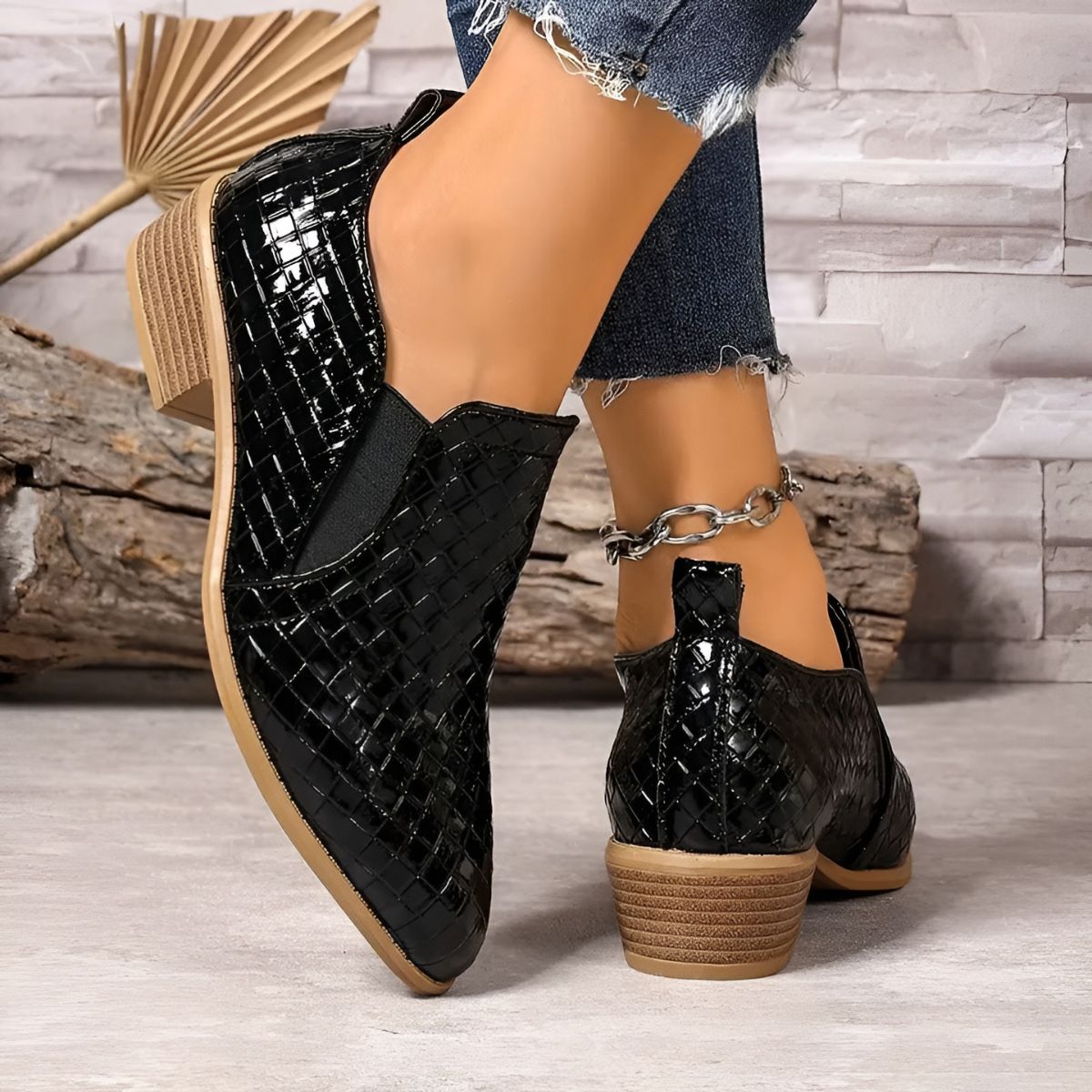 Alexia™ | Skórzane Buty Oxford Ortopedyczne