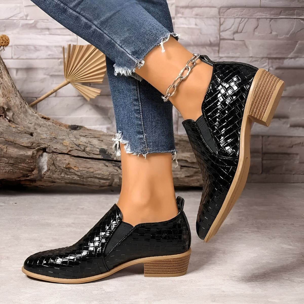 Alexia™ | Skórzane Buty Oxford Ortopedyczne