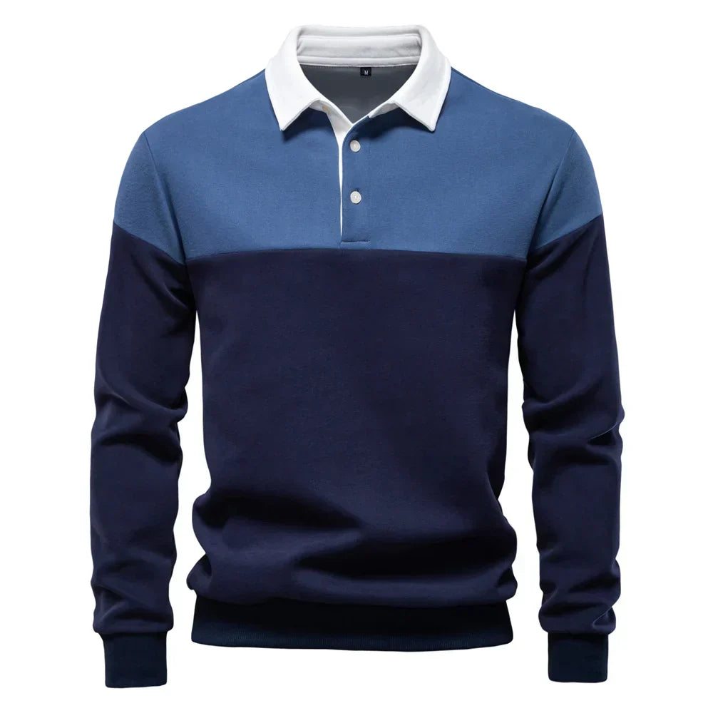 Sébastien™ | Polo Bicolor Kontrastowe