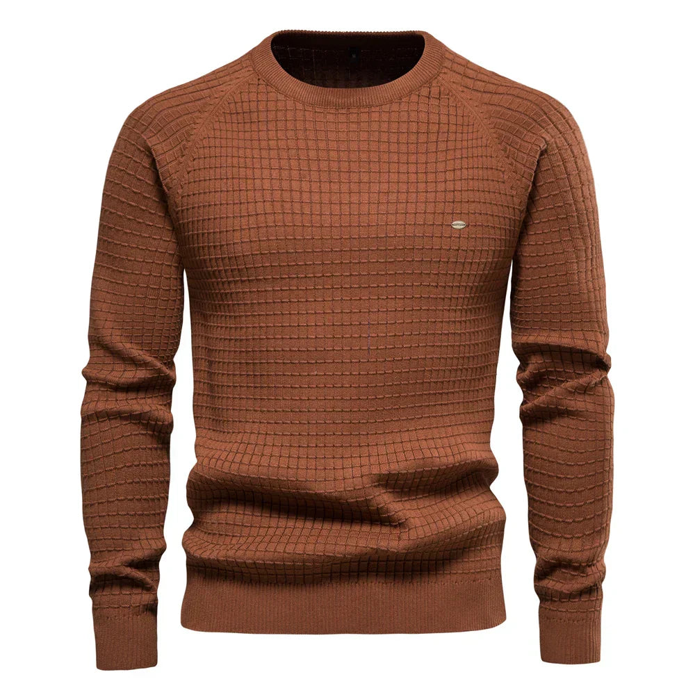 Assane™ | Sweter z Drobnej Dzianiny