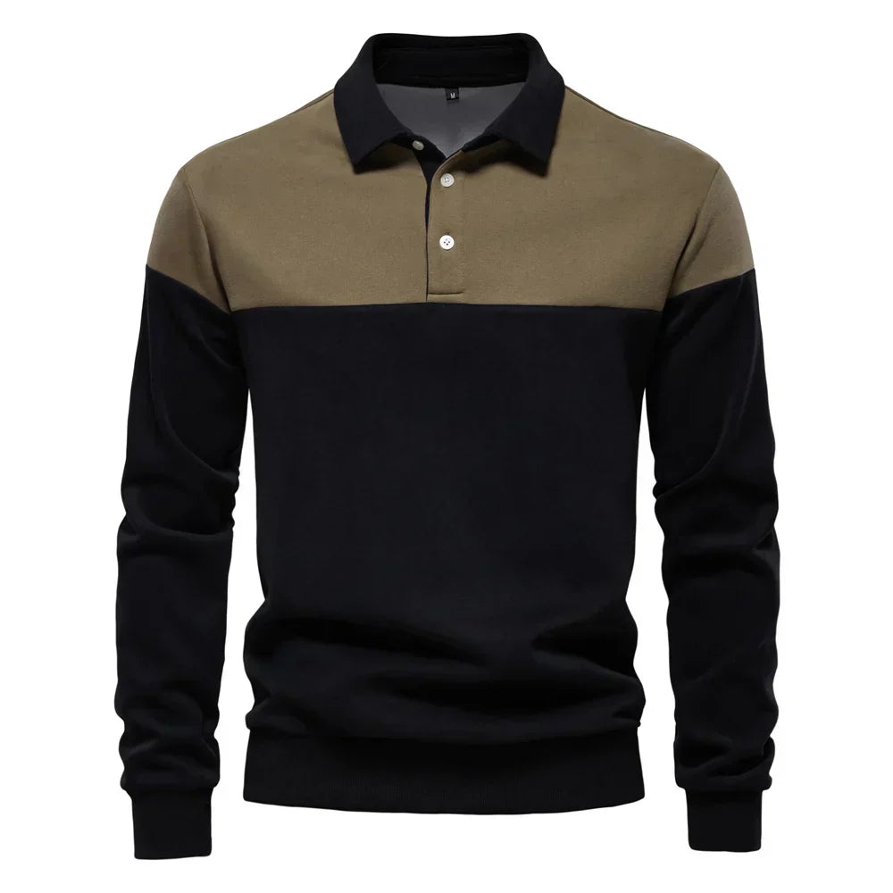 Sébastien™ | Polo Bicolor Kontrastowe