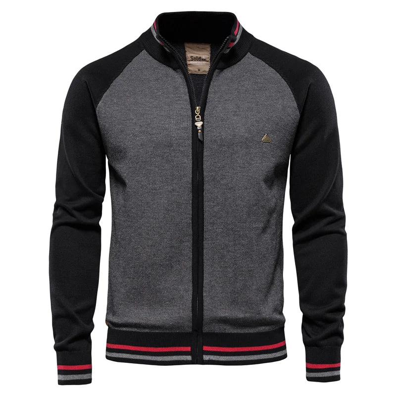 Nicolas™ | Elegancki Sweter z Zapięciem na Zamek