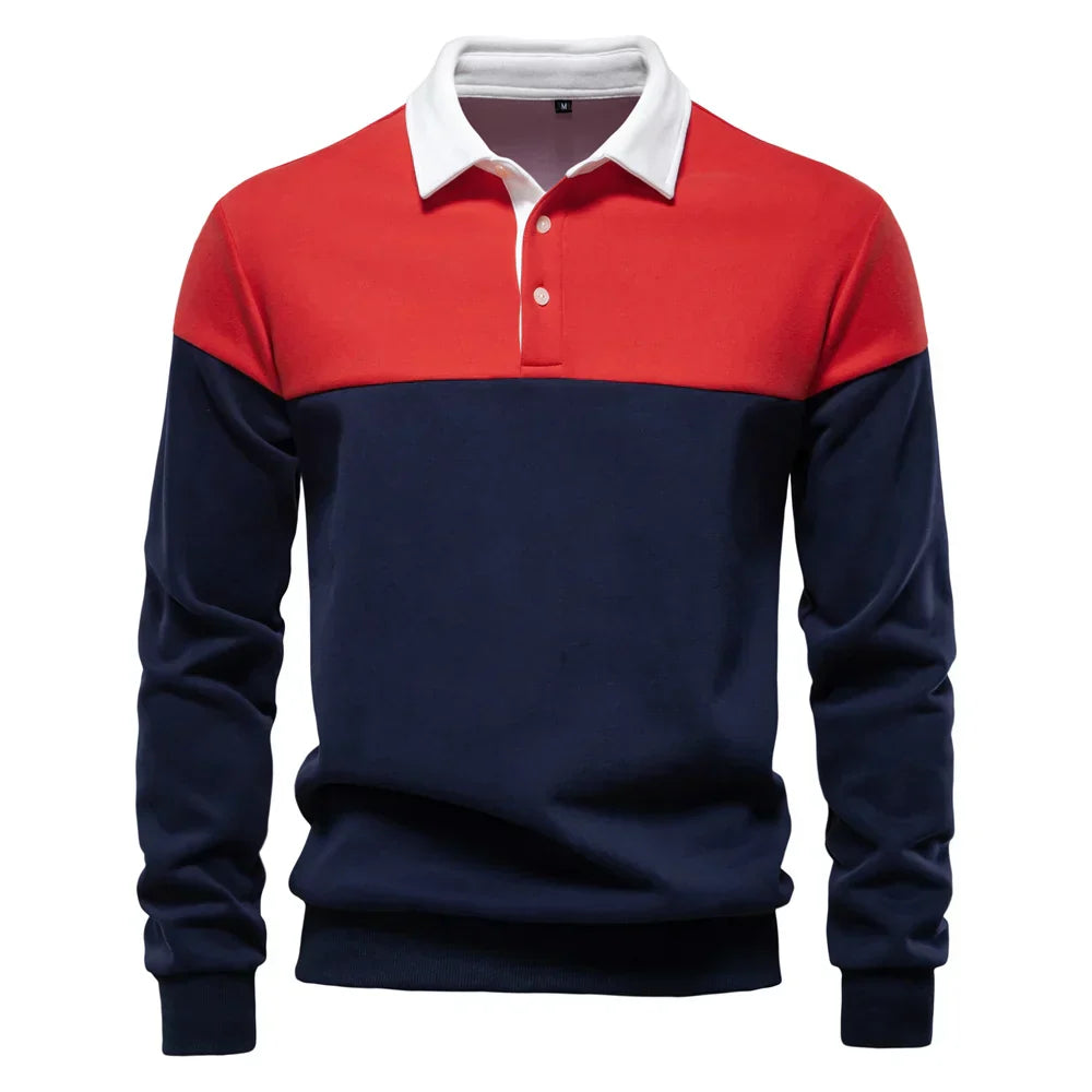 Sébastien™ | Polo Bicolor Kontrastowe