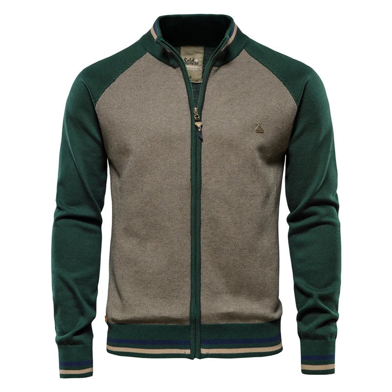 Nicolas™ | Elegancki Sweter z Zapięciem na Zamek