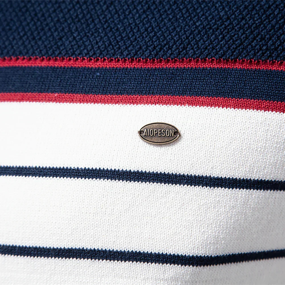 Adrien™ | Sweter w paski marynarski