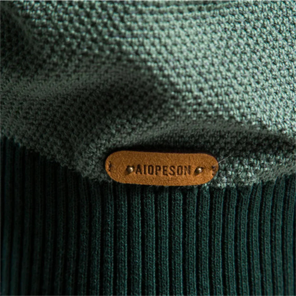 Étienne™ | Nowoczesny Sweter z Okrągłym Dekoltem