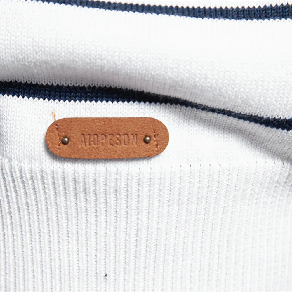 Adrien™ | Sweter w paski marynarski