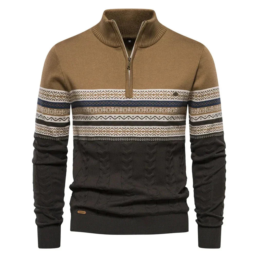 Jean™ | Sweter z Subtelnymi Wzorami