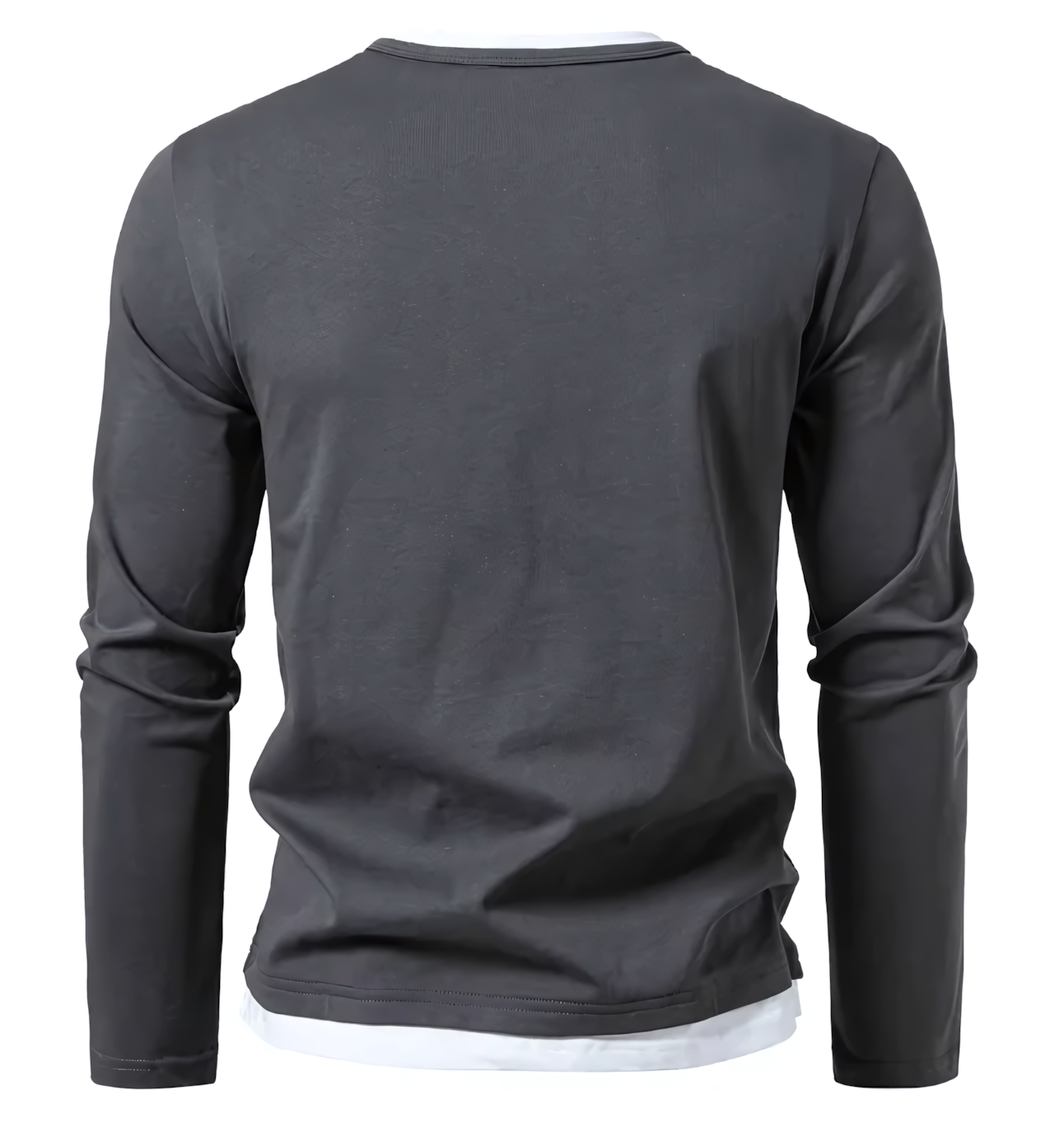Léonard™ | T-shirt z długim rękawem premium z czesanej bawełny
