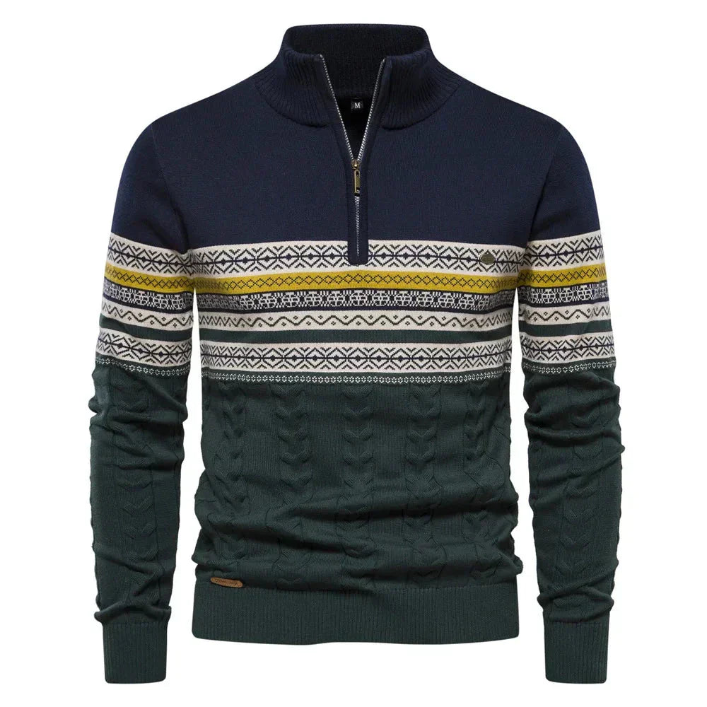 Jean™ | Sweter z Subtelnymi Wzorami