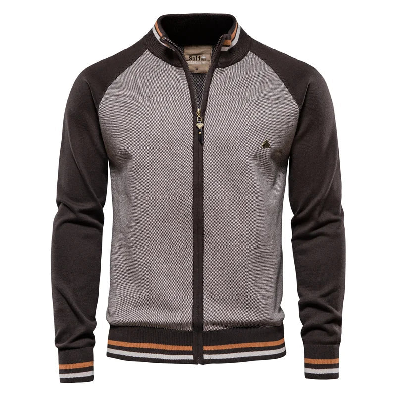 Nicolas™ | Elegancki Sweter z Zapięciem na Zamek