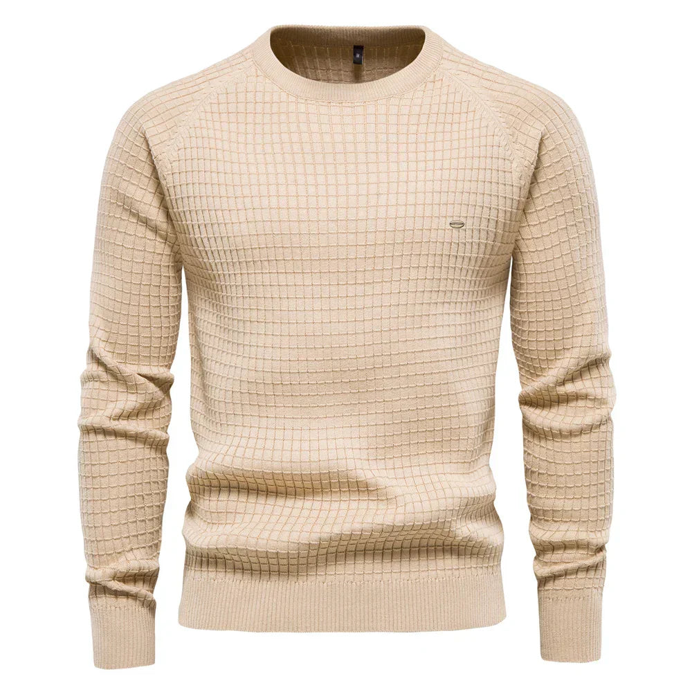 Assane™ | Sweter z Drobnej Dzianiny