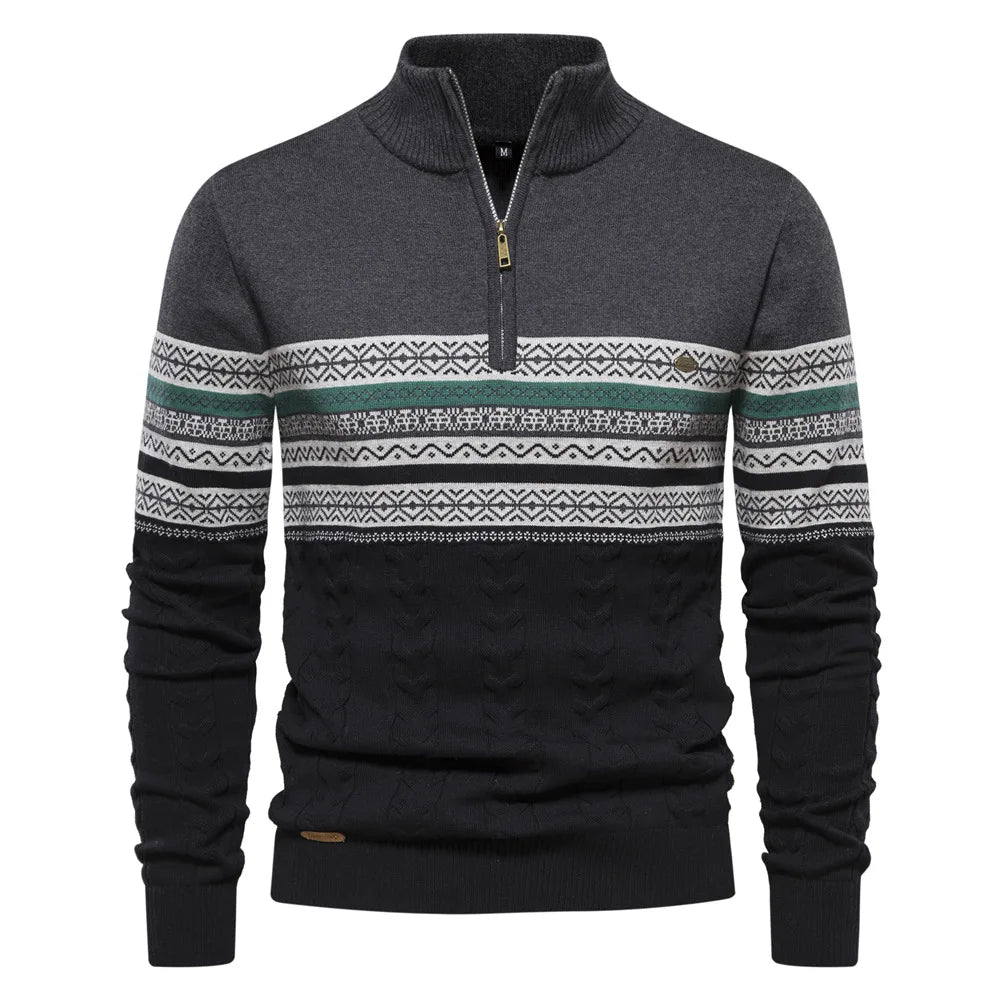 Jean™ | Sweter z Subtelnymi Wzorami