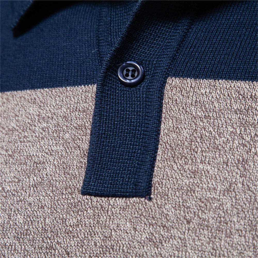 Theo™ | Sweter w Cienkie Paski