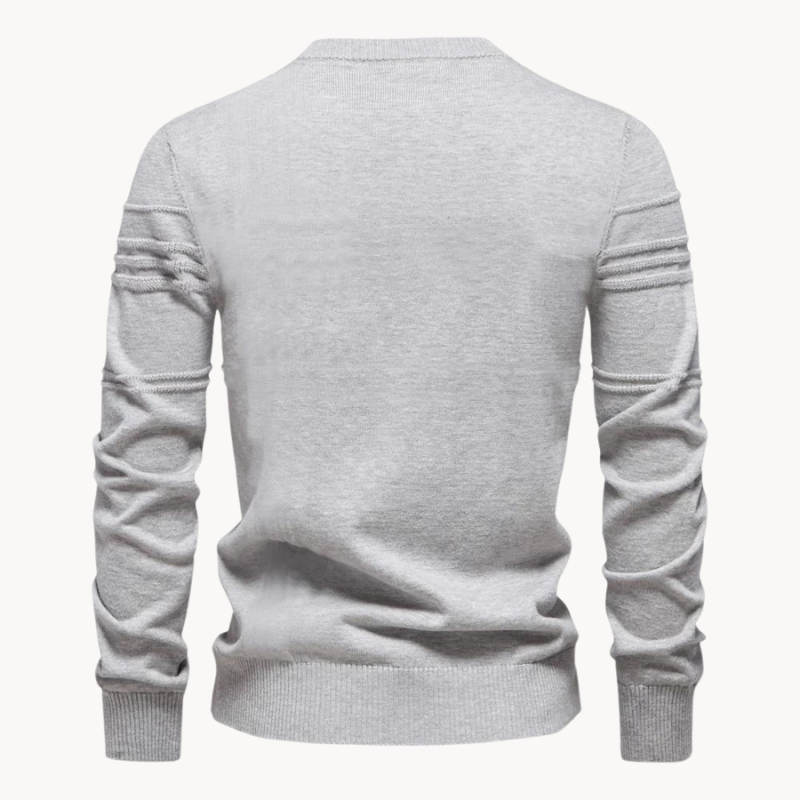 Lucas™ | Elegancki sweter w kratę