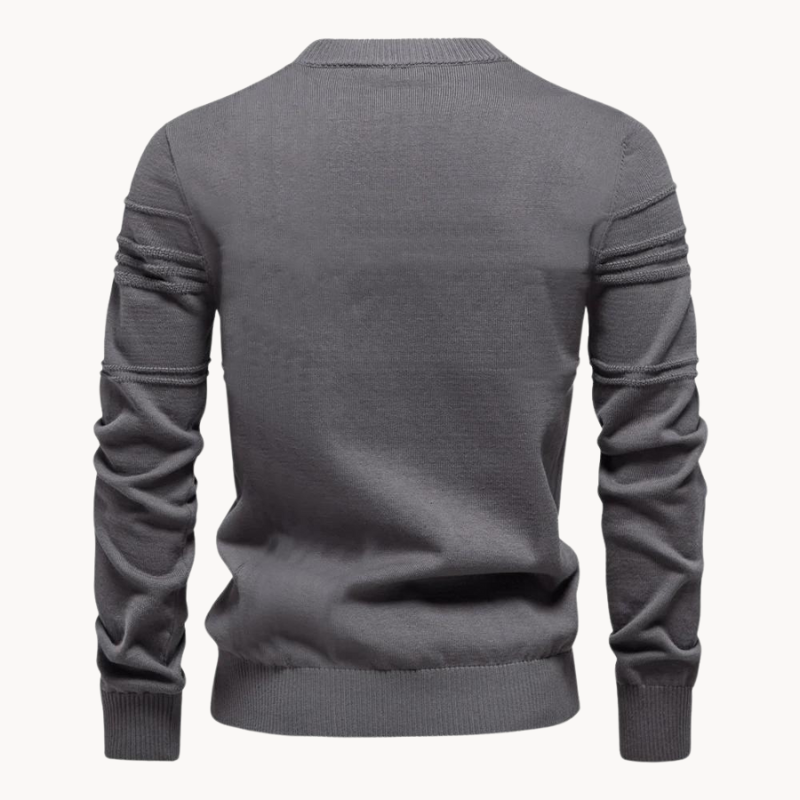 Lucas™ | Elegancki sweter w kratę