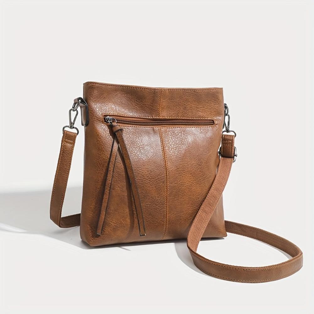 Lina | Vintage torba na ramię w wzór szachownicy