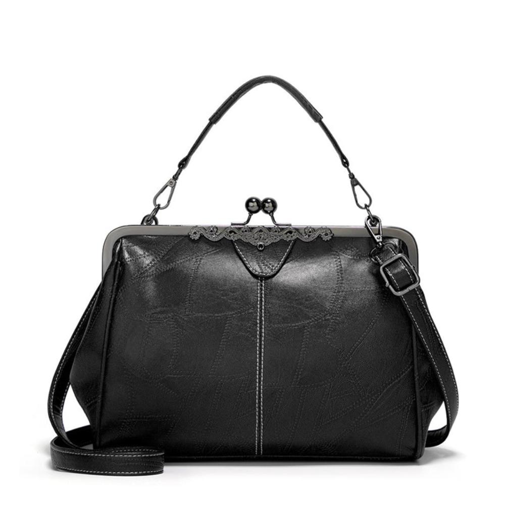 Mila | Vintage torba ponadczasowa z eleganckim zapięciem na klapkę