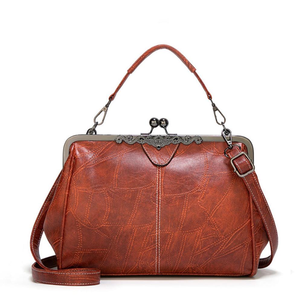Mila | Vintage torba ponadczasowa z eleganckim zapięciem na klapkę