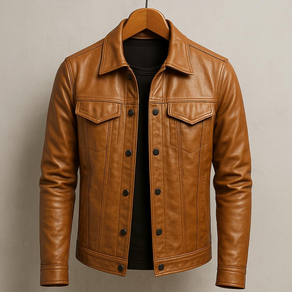 Arvien – Skórzana Kurtka w Stylu Vintage