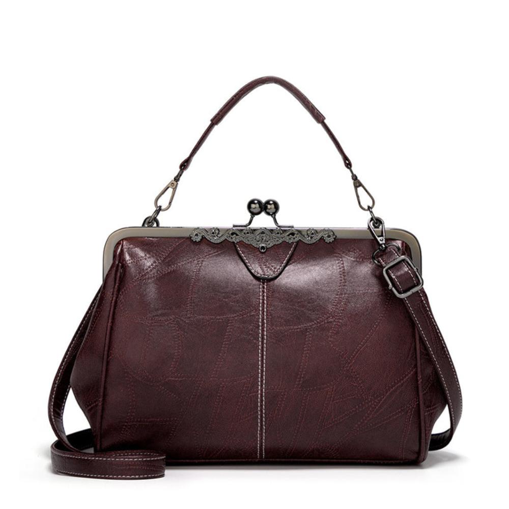 Mila | Vintage torba ponadczasowa z eleganckim zapięciem na klapkę