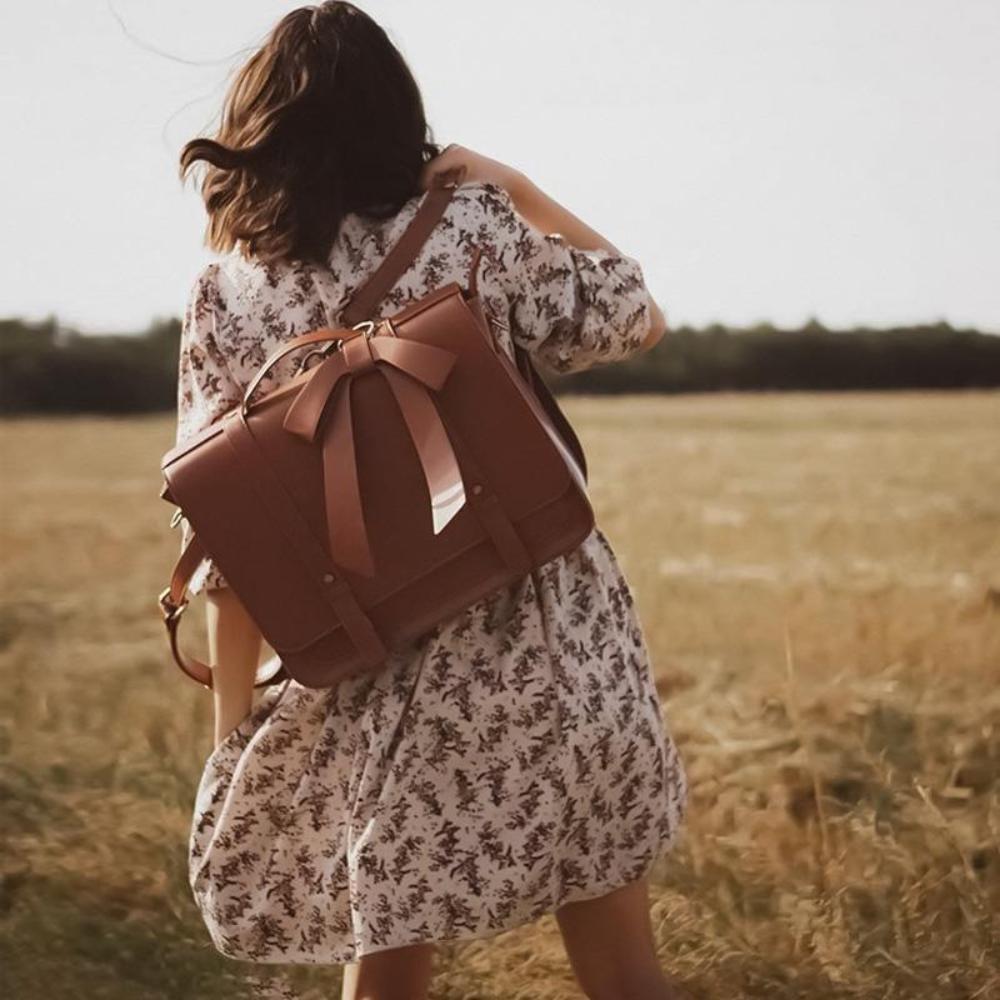 Knoten | Torba Retro Twist w Niebiesko-Różowym