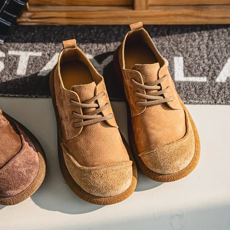 Darenzo – Edycja Prestige Ortopedyczne Buty ze Skóry Krowiej