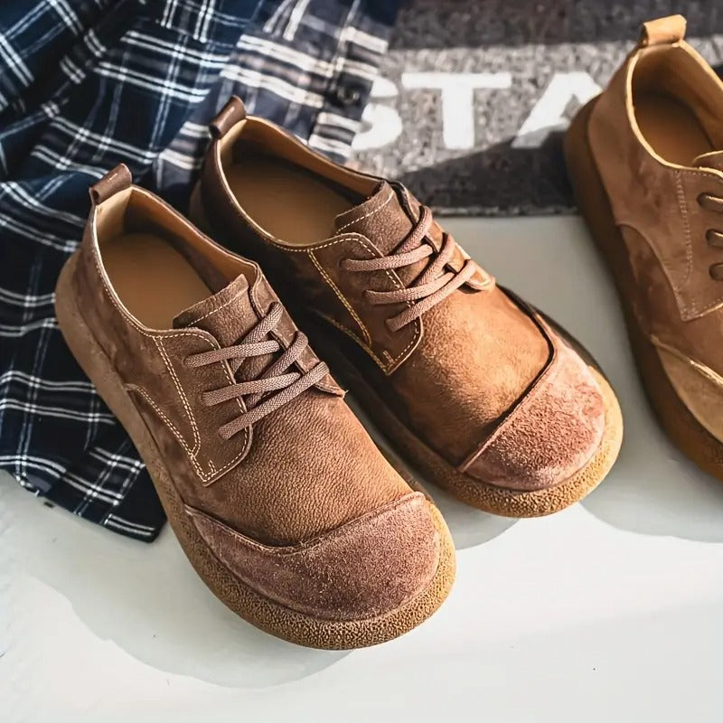 Darenzo – Edycja Prestige Ortopedyczne Buty ze Skóry Krowiej