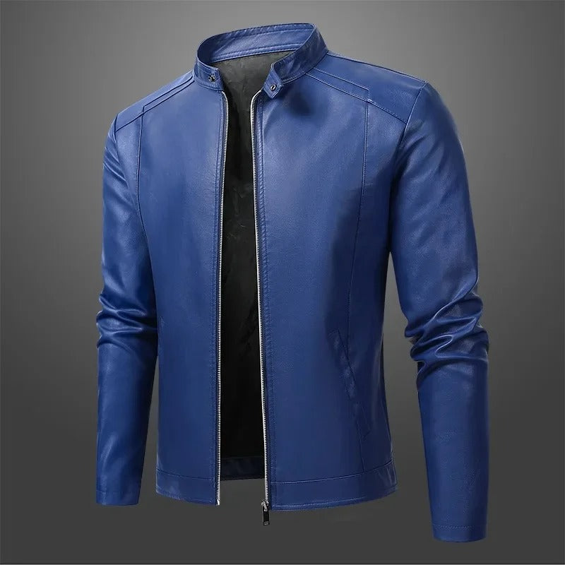 Alvion – Miejska Skórzana Kurtka Biker