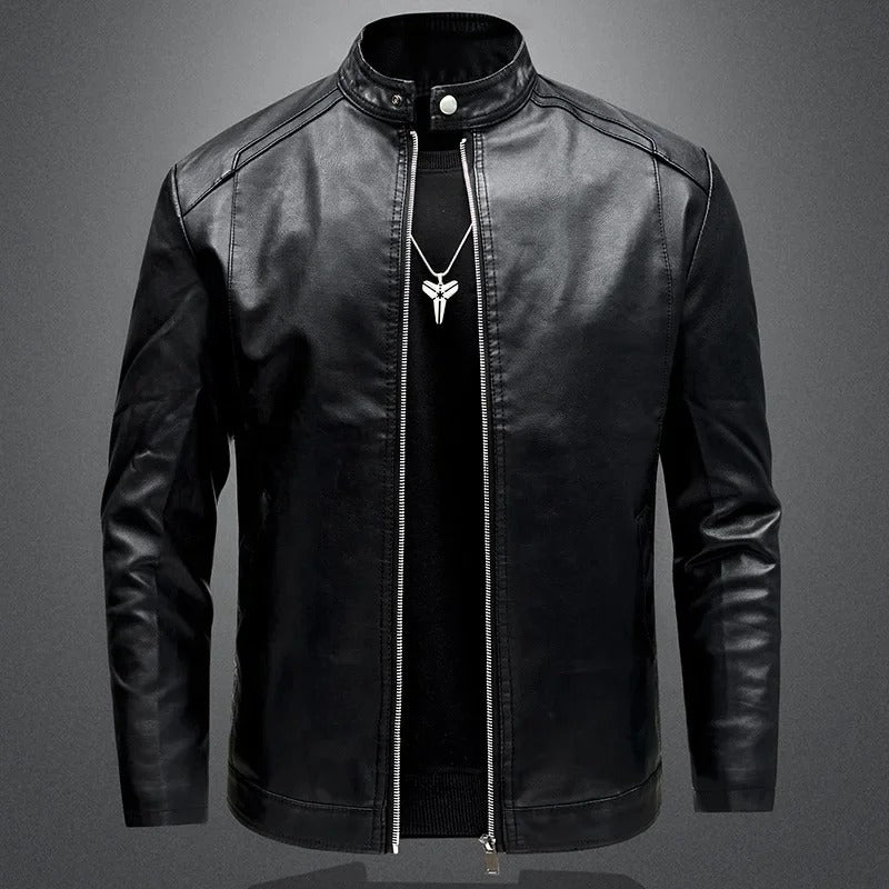 Alvion – Miejska Skórzana Kurtka Biker