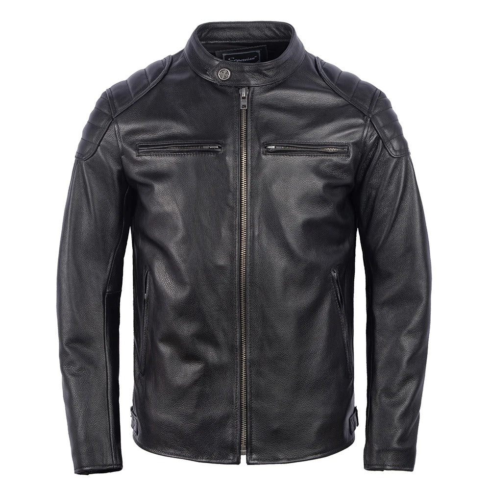 Yorven – Miejska Skórzana Kurtka w Stylu Vintage