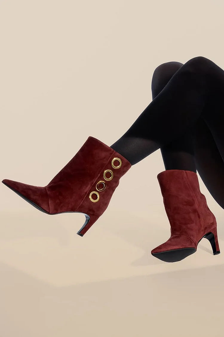 Pauline™ | Eleganckie botki na szpilkach