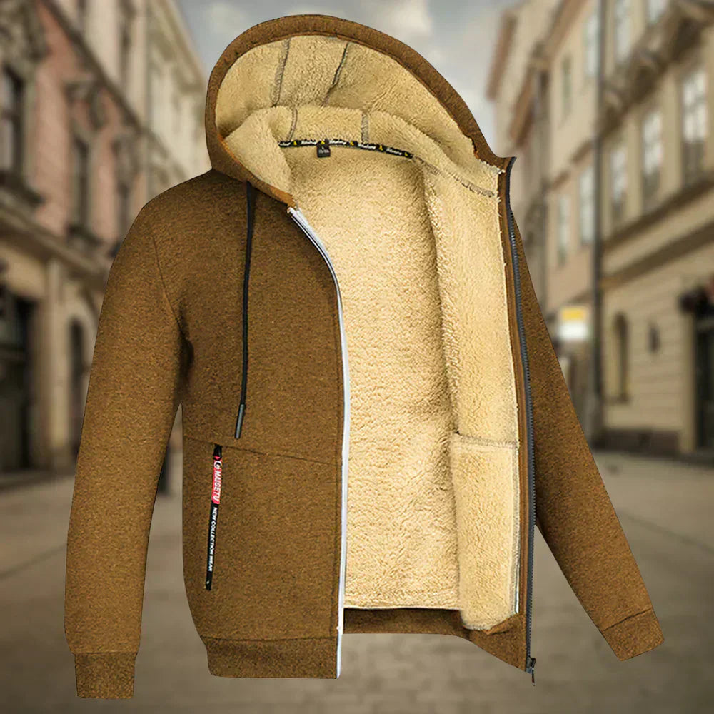 Remy™ - Męska Bluza Fleece z Kapturem