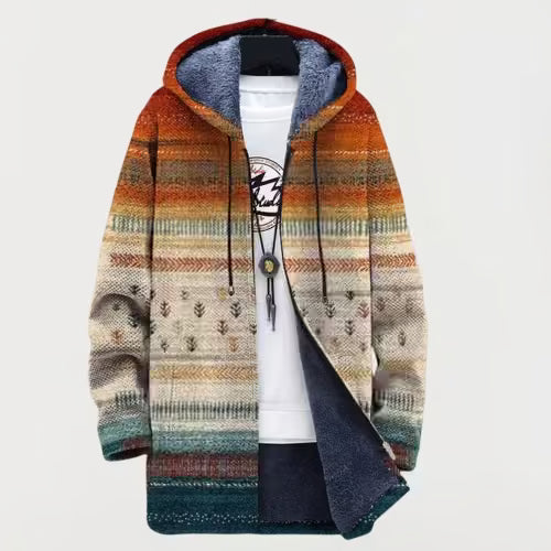 Ava | Bluza z kapturem w paski na jesień