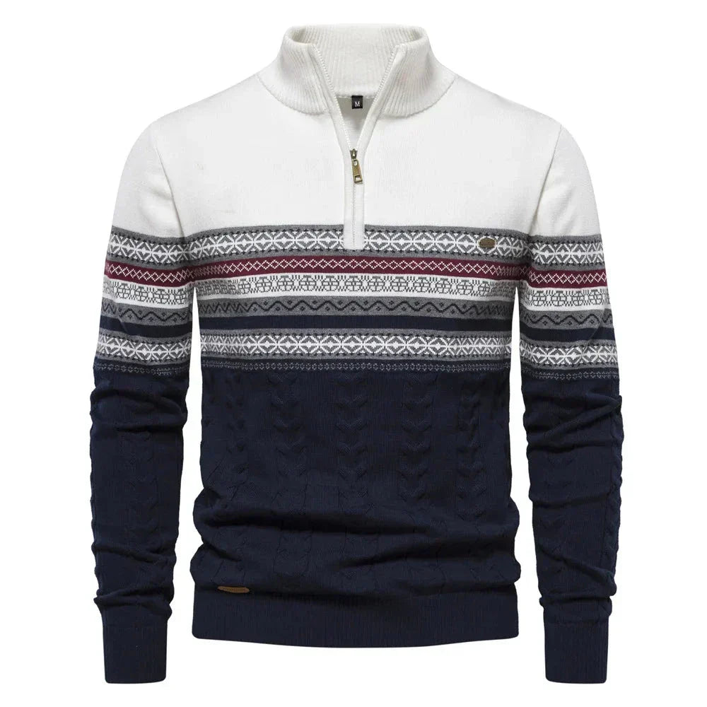 Jean™ | Sweter z Subtelnymi Wzorami