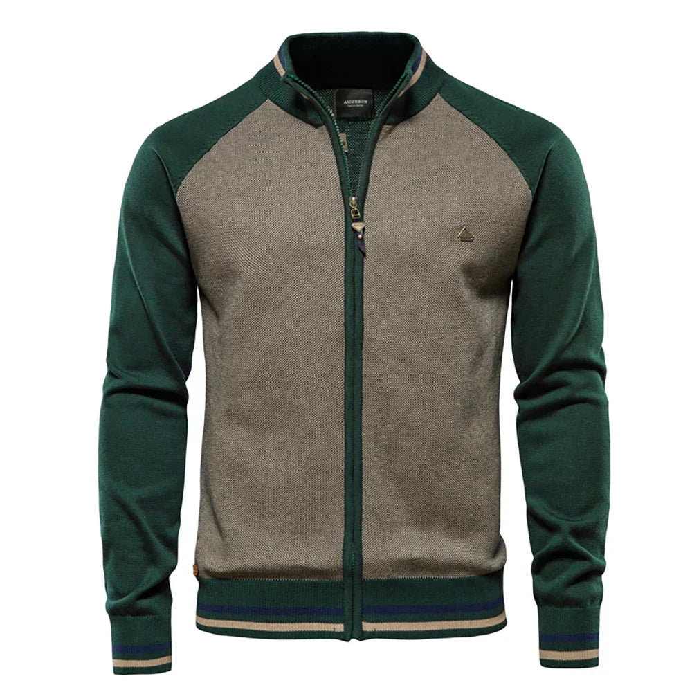 Nicolas™ | Elegancki Sweter z Zapięciem na Zamek