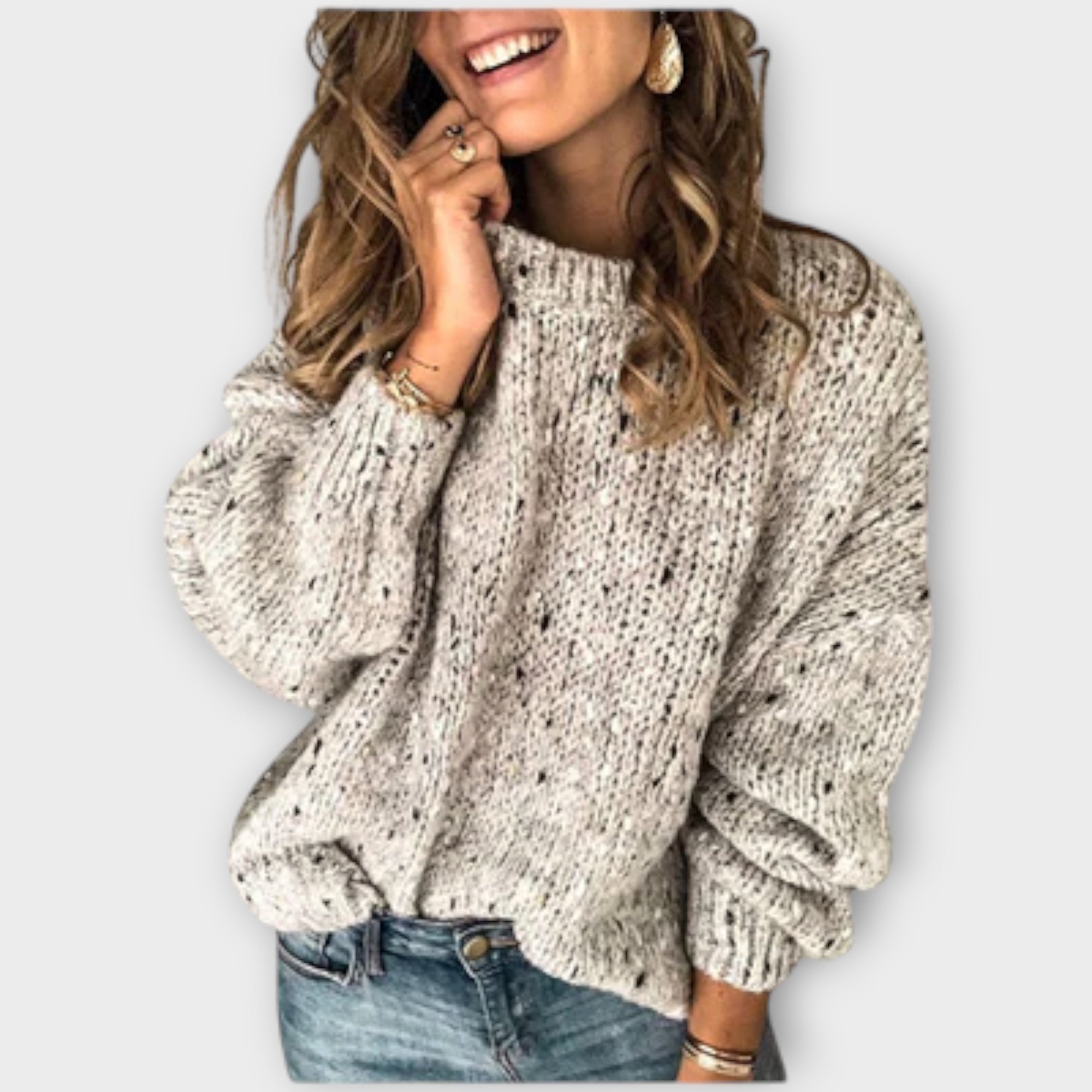 Fiorenna | Sweter w Stylu Vintage